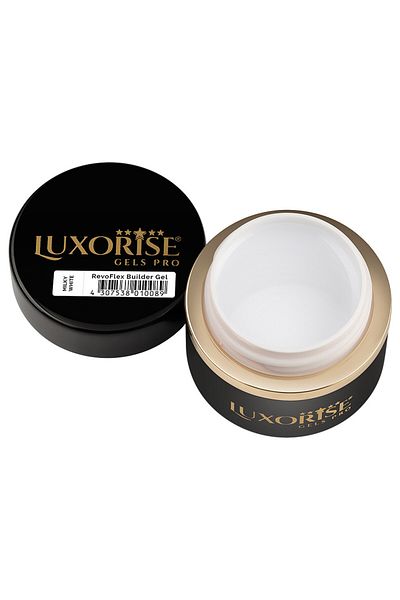 LUXORISE RevoFlex LUXORISE Gel UV pentru unghii, 15 ml, alb lăptos