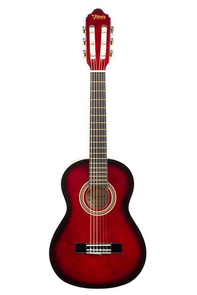 VALENCIA VC101RDS, classical guitar, 1/4 size, red sunburst finish