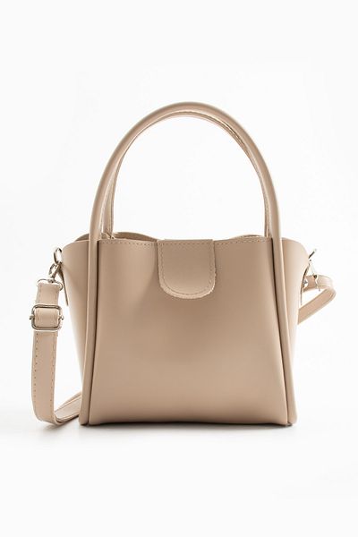 Judour Bags Shiny Soft Leather Shoulder Bag with Magnet Puppy Detail - Long Handle Detail