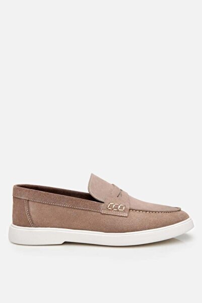 Yaya by Hotiç Sand Beige Ανδρικά Loafer Παπούτσια 02AYY308520A300