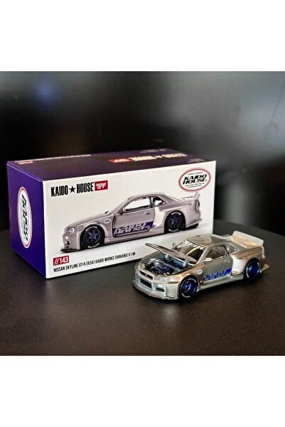mini gt CHASE Kaido House x Mini GT Nissan Skyline GT-R R34 Shinjuku V1
