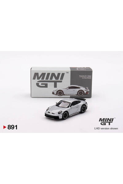 mini gt Porsche 911 Dakar (Ice Gray Metallic) No:891