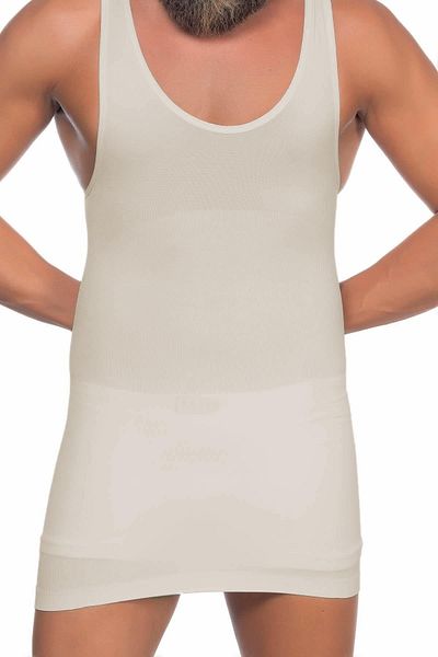 ALFA AKSESUAR 03 Ten Mi Emay E1002 U-Neck Men's Corset Undershirt