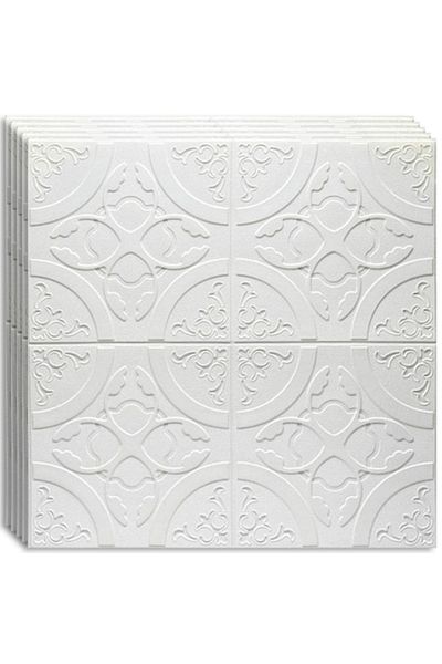 HOZRO Set 100 x Tapet 3D autoadeziv HOZRO, model abstract, pentru pereți și tavan, acoperă 49 mp, modern