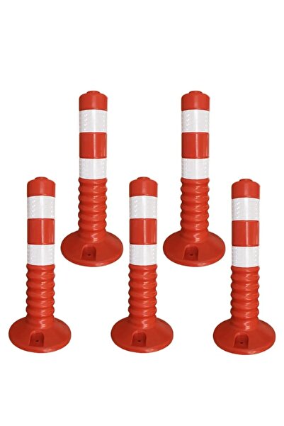 45 cm Delinatör Esnek Yol Ayırıcı Delinatör Ucuz Trafik Delinatörü (5 ADET)