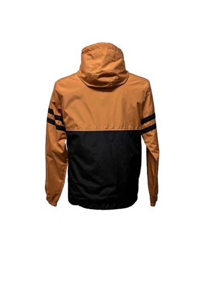 OEM Jachetă slim bărbătească, croială slim, negru/galben, mărimea M