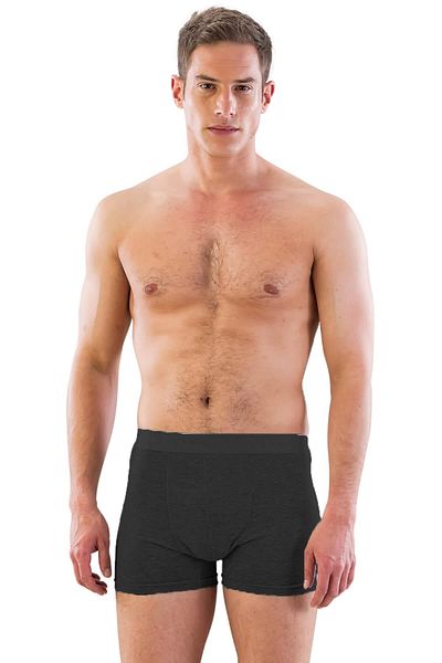 ALFA AKSESUAR 03 Black Emay 6800 Men's Boxers