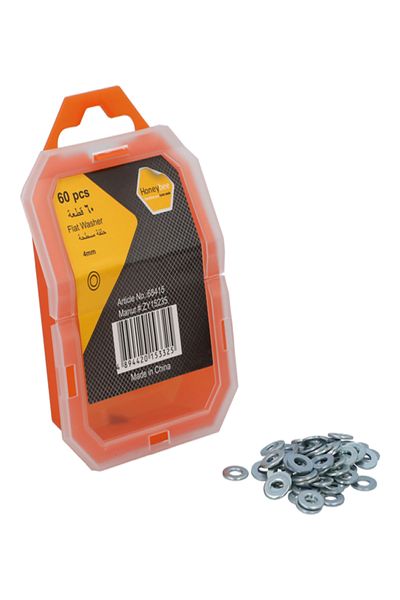 HONEYBEE 60-Piece Precisely Engineered High Load Bearing Flat Washer
