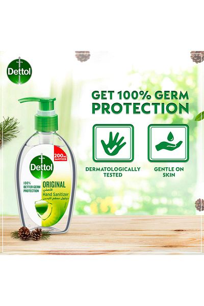 Dettol Original Hand Sanitizer 200 ml