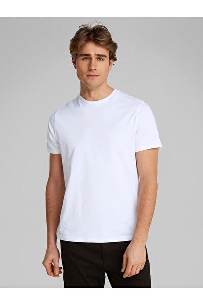 Calvin Klein SS SMOOTH CTTN SOLID CREWNK TEE