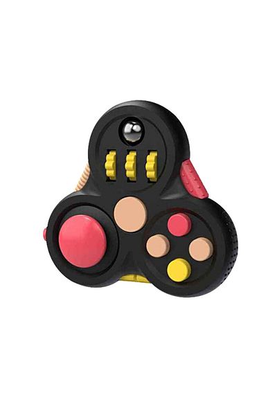Choice black 1pc Fingertip Game Controller Spinner Toy, Second-Generation Gyro Game Controller, Creative St