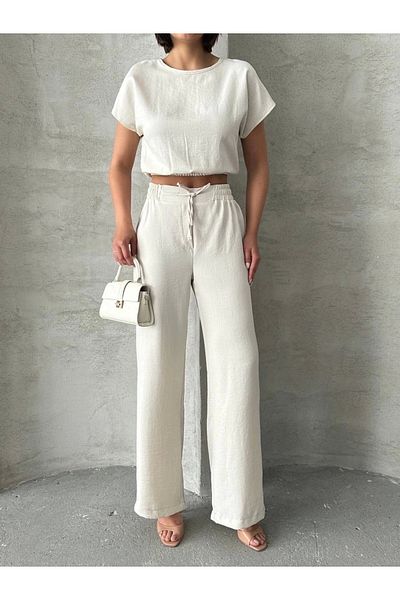 TB Terzi Bey Blouse Trousers Set