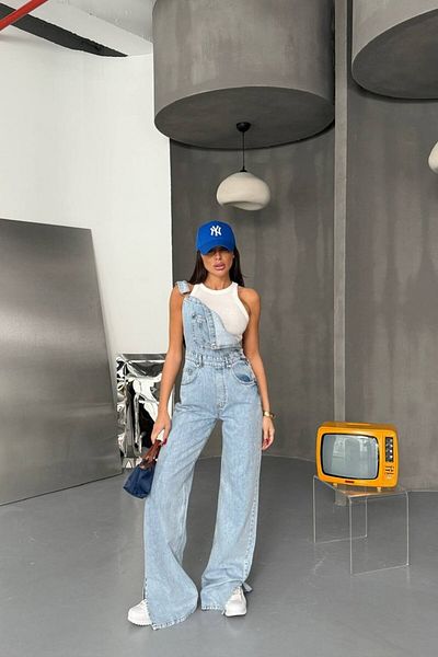 Joana Salopete Denim Albastru Shivika