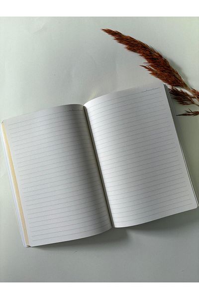 Adalinhome Atakids Lizy Glittery Edged Striped Notepad – 96 Sheets