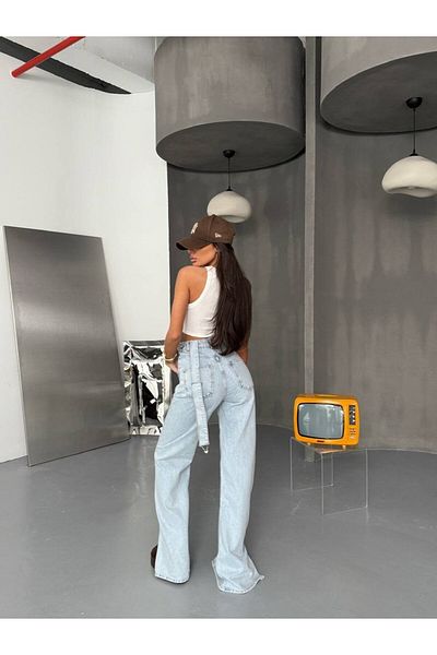 Joana Salopete Denim Albastru Brisa