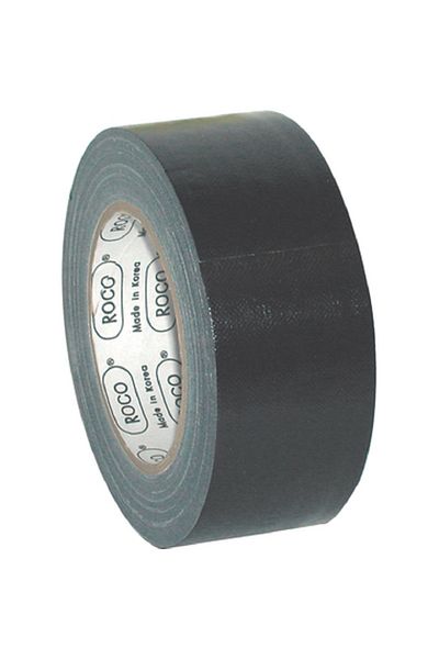 Roco Cloth Tape - 2" x 25m, Black
