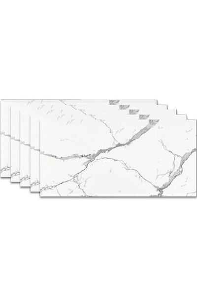 HOZRO Set 10 x Placi imitatie Marmura autoadezive HOZRO, Model abstract
