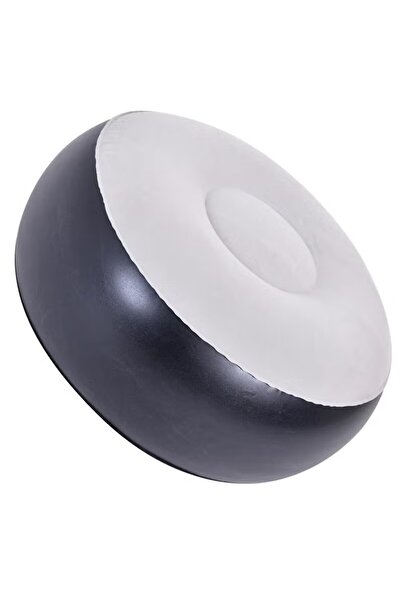 FULLJOY 24" x 24" x 12" Small Inflatable Air Chair with Footrest