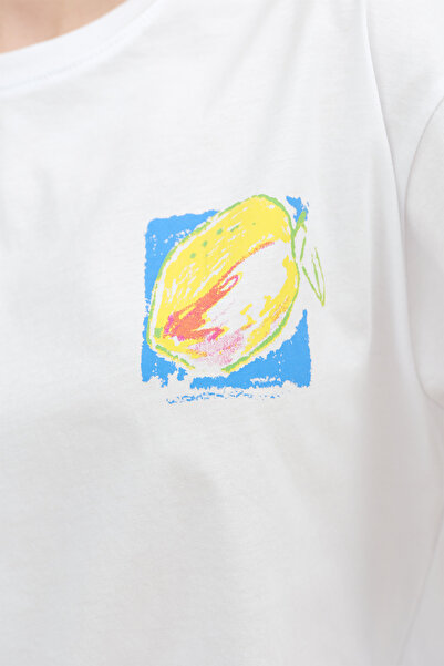 Addax Велосипедна коміркова футболка з принтом P10470