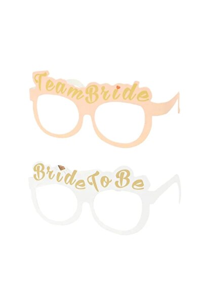 Sprise Set 6 ochelari petrecere Bride to Be/ Team Bride