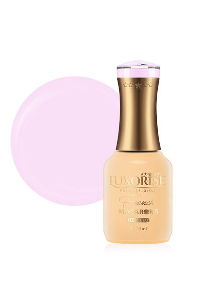 LUXORISE Oja semipermanentă French Macarons Collection - Turkish Delight 15ml