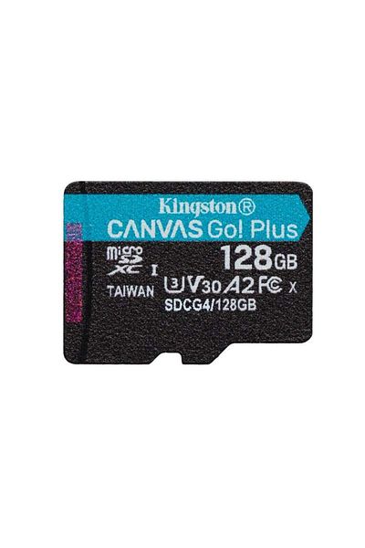 Kingston SD CARD KS 128GB CL10 UHS-I CANV GO PLUS