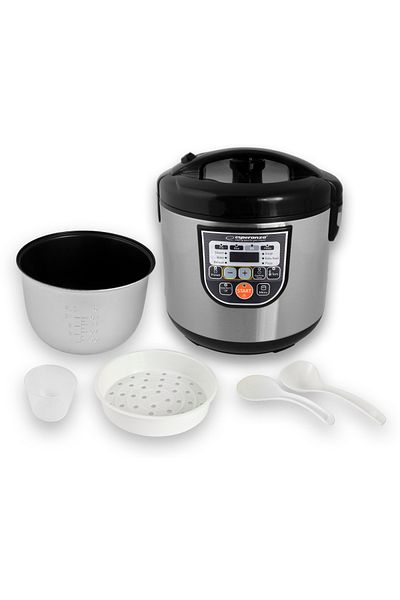 ESPERANZA Multifunctional pot, Esperanza, Plastic/Stainless steel, 860 W, Black/Silver