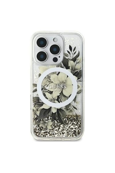 Guess Guess Magsafe Clear Case for iPhone 16 Pro - Original Design by CG Mobile