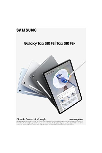 Samsung Galaxy Tab S10 FE Plus SM-X620 Gümüş 256 GB 13.1" Tablet