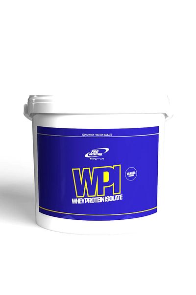 Pro Nutrition Whey Protein, WPI Protein Isolate, Vanilla, 3500g
