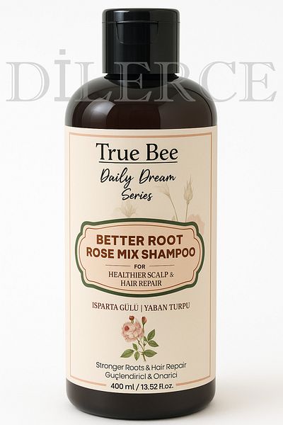 True Bee Daily Dream Rose Shampoo Rose Shampoo Strengthened with Wild Beetroot 400 ml
