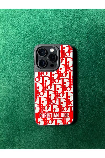 Christian Dior Christian Dior iPhone 13 PRO Phone Case - Red