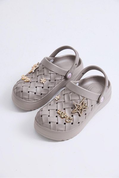 Raneel Kazançlı Alışveriş Massage Sole Accessory Slippers Gray