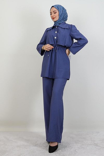 giz astore Pervin Trousers Double Suit Dark Lilac