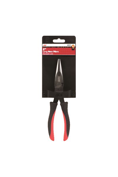 ACE Comfort Grip Handle Alloy Steel Long Nose Pliers 8inch