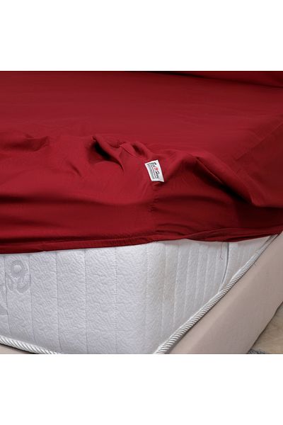 Bed N Home SA Bed Sheet Set - Elastic Border, Egyptian Cotton 100%, 250 Thread Count, 2 Pillowcases, 120*200cm