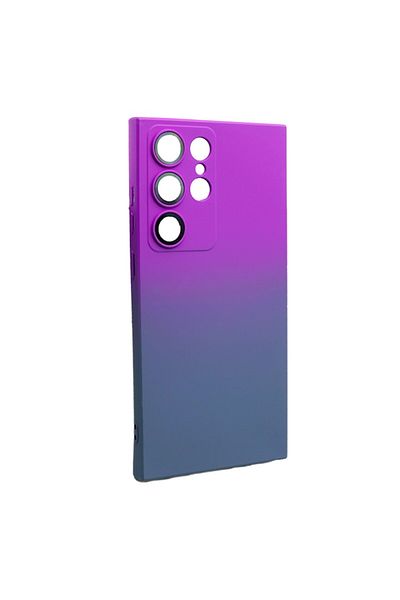 Gtech Carcasă din silicon Tropycal Gradient, compatibilă cu Samsung Galaxy S23 Ultra, silicon flexibil, Mov
