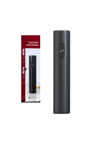 SMARTECH Electric Wine Bottle Opener, Black