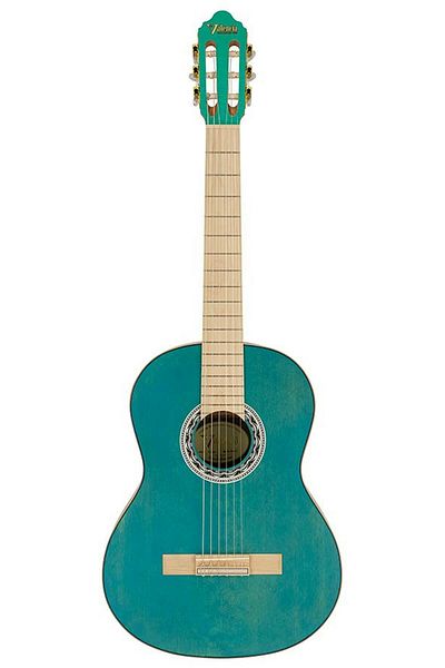 VALENCIA VC354AB, chitară clasică, mărime 4/4, finisaj aqua blue