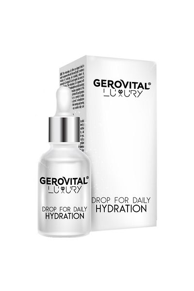 GEROVITAL Picatura pentru hidratare zilnica Gerovital Luxury, 15 ml