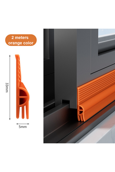 Choice8 شريط مانع للتسرب برتقالي اللون بطول 4 أمتار مصنوع من مادة TPE، ذاتي ا...