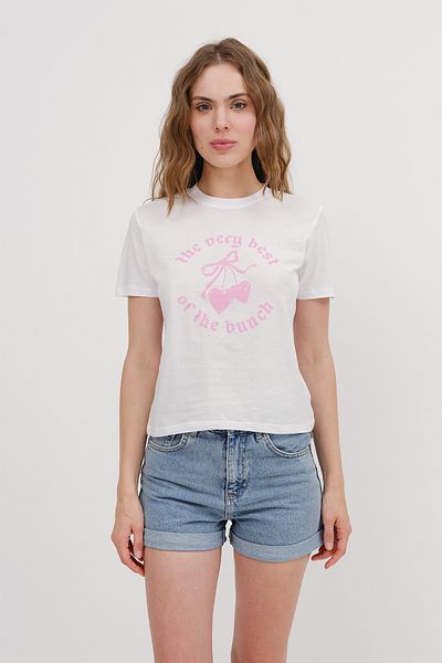 Addax Short Sleeve Printed T-Shirt P0392