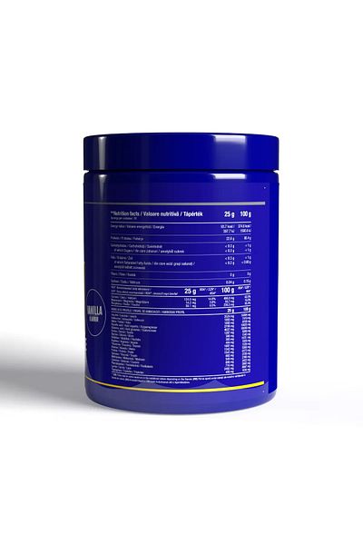 Pro Nutrition Whey Protein, WPI Protein Isolate, Vanilla, 450g