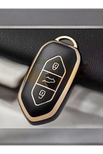 umayebar TOGG T10X Box Oto Anahtar Kumanda Kabı Kılıfı Oto Anahtarlık Siyah G...