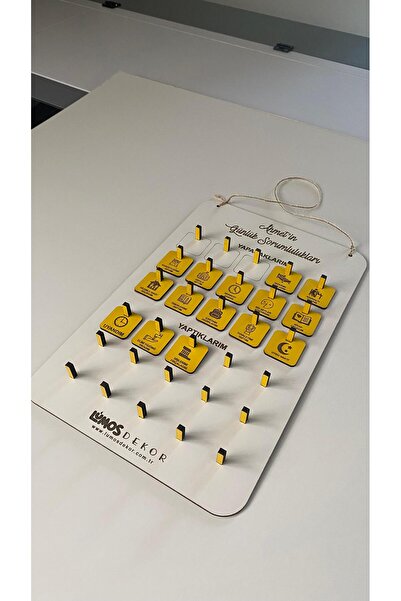 lumos dekor مخطط المسؤولية اليومية الخشبي، مخطط الروتين المكون من 15 مهمة، أداة تعليمية على طراز مونتيسوري