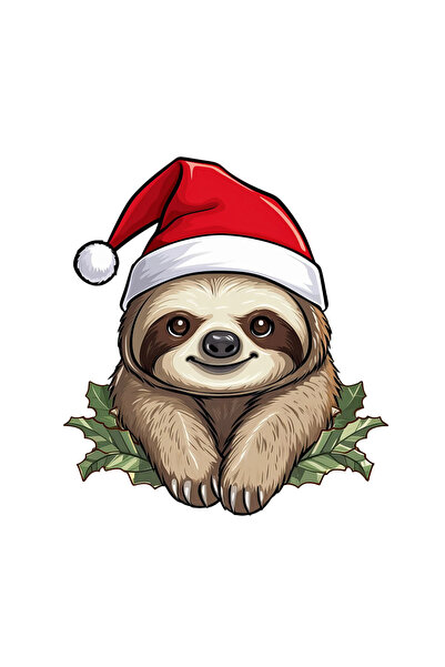 INOVATIX Set de 8 piese, autocolant leneș relaxat de Crăciun, INOVATIX®. 6 cm