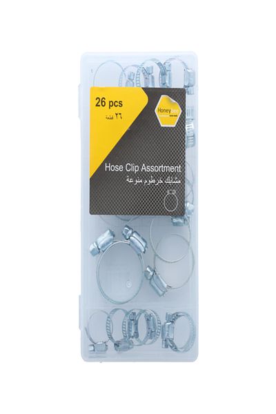 HONEYBEE 26-Piece Hose Clip Set