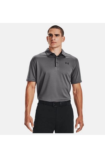 Under Armour Ανδρικό μπλουζάκι με γιακά πόλο Tech Anthracite 1290140-040