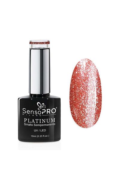 SensoPRO Milano Oja semipermanentă Platinum SensoPRO Milano 10ml, Căpșună Cosmică #03