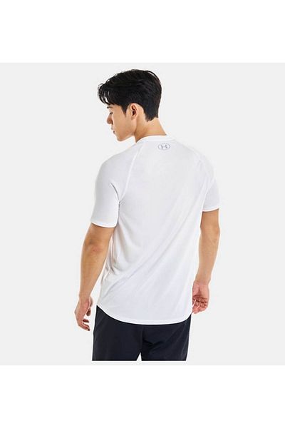 Under Armour Ανδρικό μπλουζάκι Tech 2.0 Ss Tee White 1326413-100